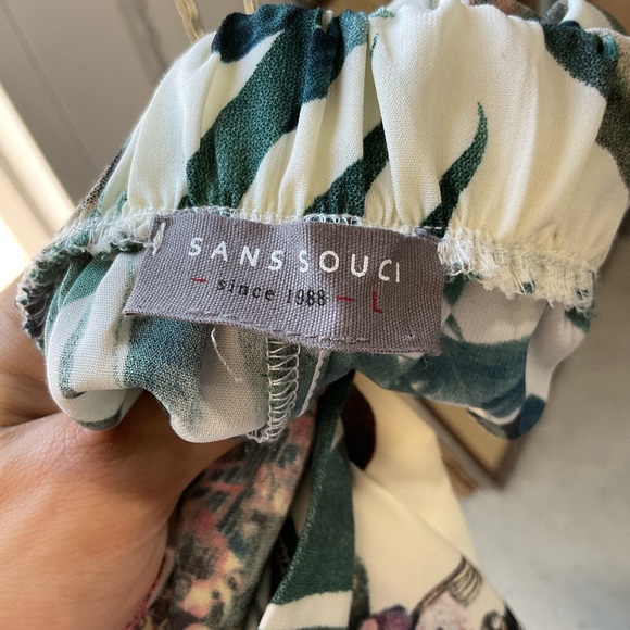 ♥️ NWOT SANS SOUCI PANTS SIZE LARGE - Picture 3 of 7